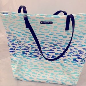 Kate Spade Daycation Plenty Of Fish Tote Bag